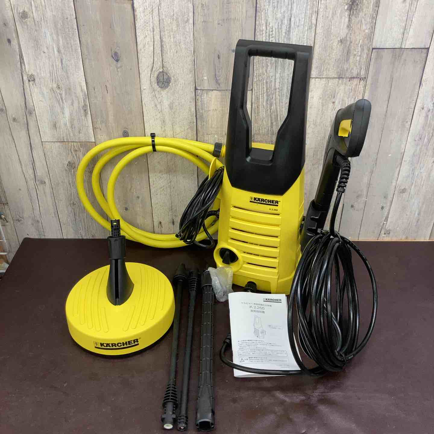 未使用品？？？　ケルヒャー 高圧洗浄機 KARCHER　Ｋ2.255 中古品】 ケルヒャー(KARCHER) K2.255 高圧洗浄機 【東大和店