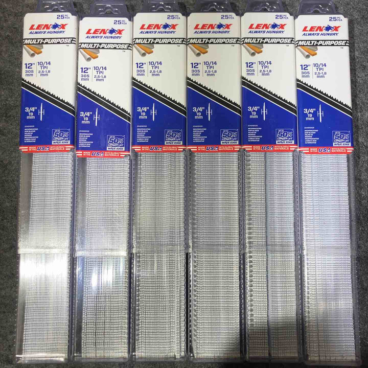 レノックス(LENOX) 20491B110R セーバーソーブレード (25枚入) 300mm 6箱セット