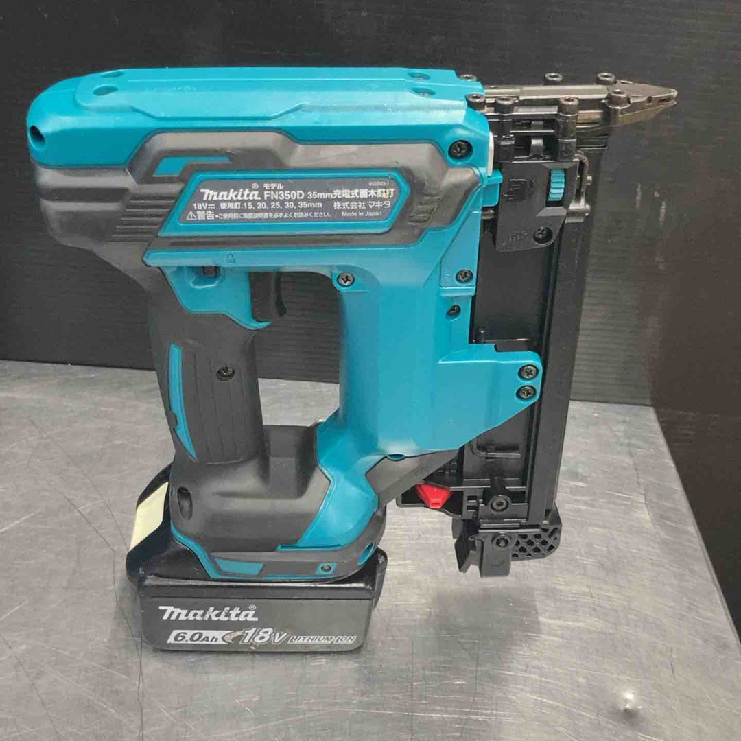 【中古品】 マキタ(makita) 18V 35mm コードレスフィニッシュネイラ FN350DRG タッカー 【東大和店】