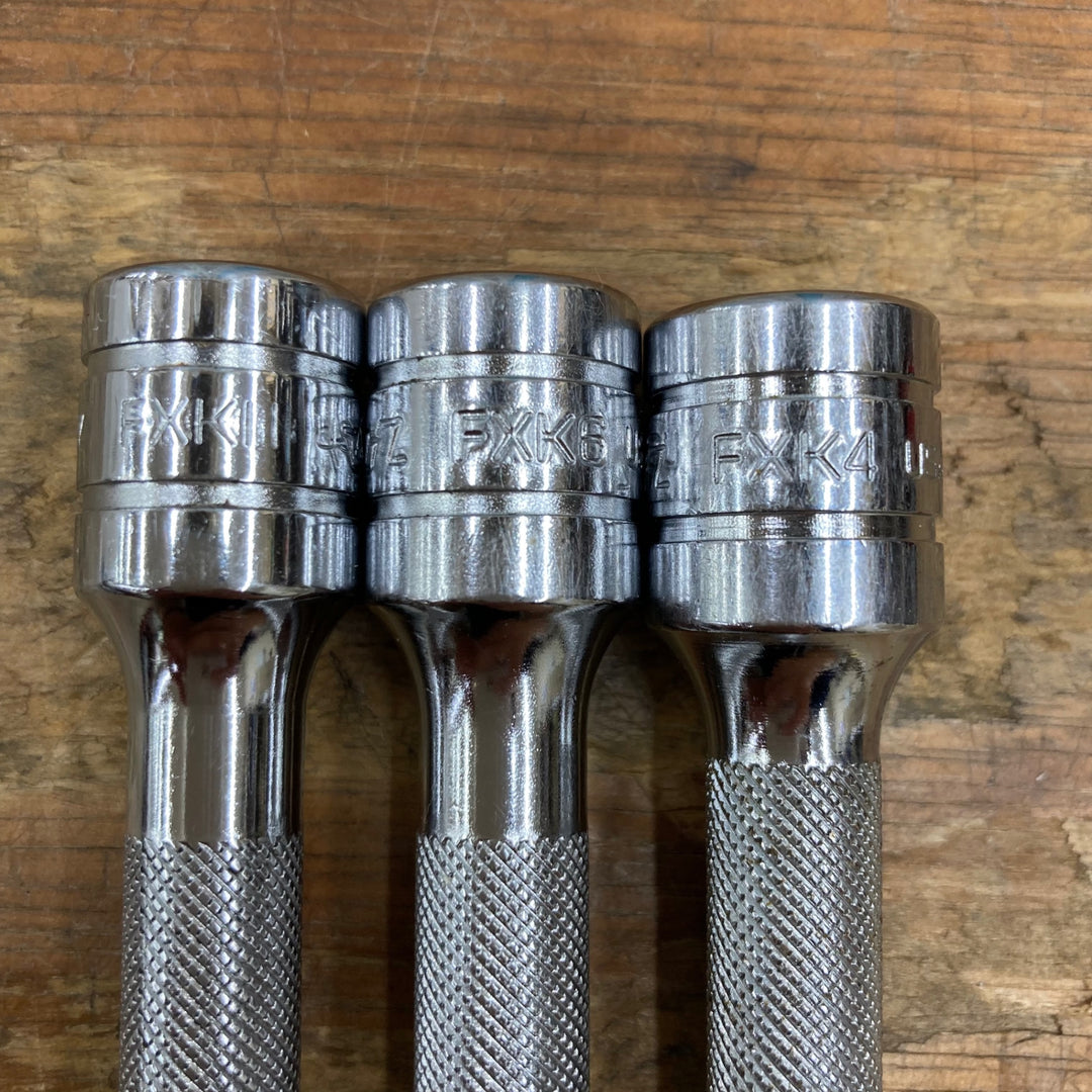 ▼スナップオン(Snap-on) 3/8Sq.エクステンションバー3本セット  FXK11、FXK6、FXK4【柏店】