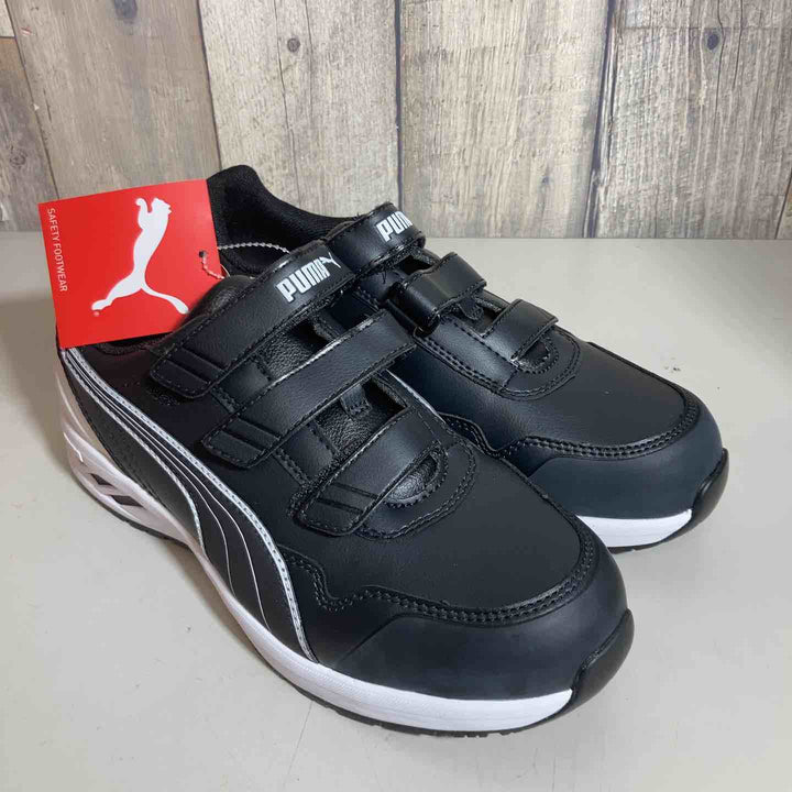 64.243.0 プーマ PUMA アスレチック ライダー2.0 ローカットシューズ 安全靴 作業靴 黒 28cm【戸田店】