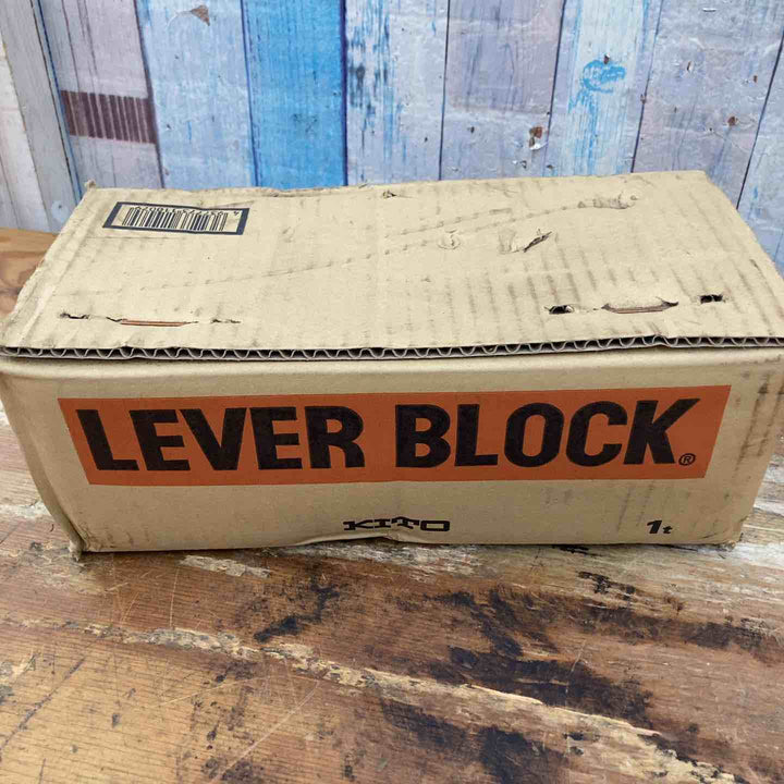 【未使用品/未開封】◇キトー(KITO) レバーブロック LB010 定格荷重1t 標準揚程1.5ｍ【柏店】