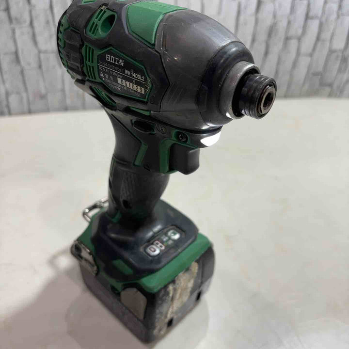 ★ハイコーキ(HIKOKI ※旧:日立工機) コードレスインパクトドライバー WH14DDL2(2LYPK)(L) マルチボルト【川口店】