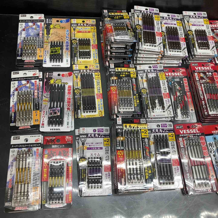 【未使用品】ビット5本入り×100個まとめ売り！ANEX アネックス 龍靭 VESSEL ベッセル サキスボ等♪ +インパクト用【川越店】