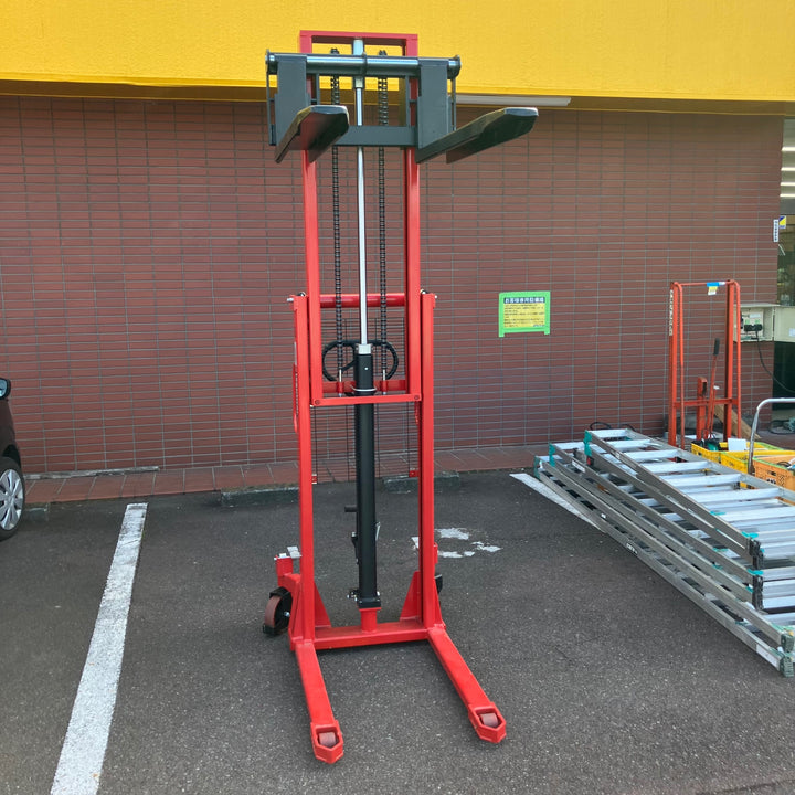 【店頭受取り限定】ロジスティッカー Logisticar 油圧ハンドフォークリフト SYC2020 耐荷重2000㎏ 最大高さ2000mm【越谷店】