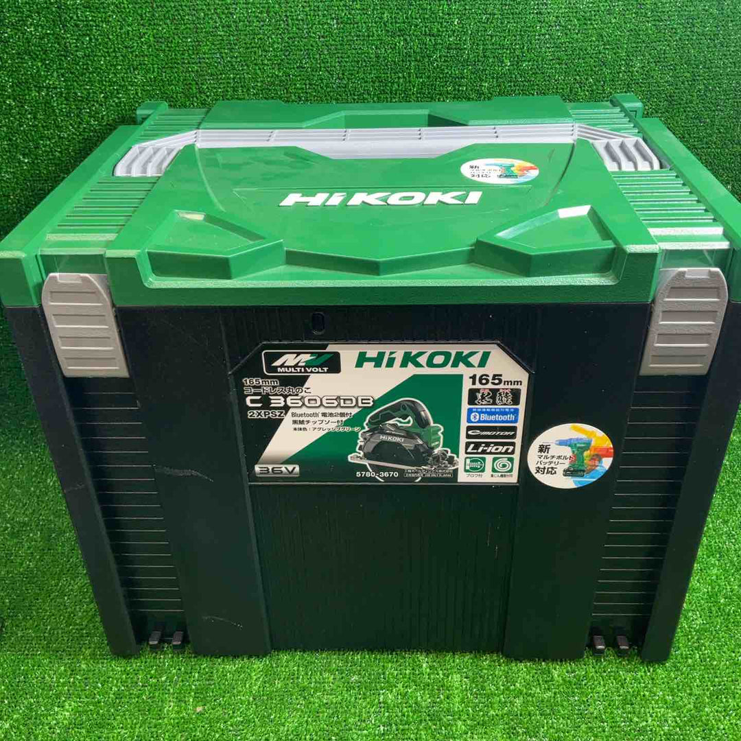【未使用品】 ハイコーキ(HIKOKI ※旧:日立工機) コードレスマルノコ C3606DB(2XPSZ) 【藤沢店】