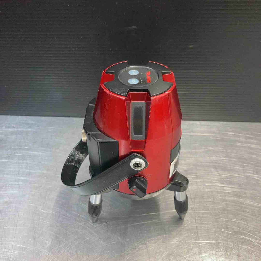 【中古品】 タジマ(Tajima)  レーザー墨出し器 ゼロTYZ 縦・横・地墨 ZERO-TYZ 脚立付属 赤色レーザー 【東大和店】