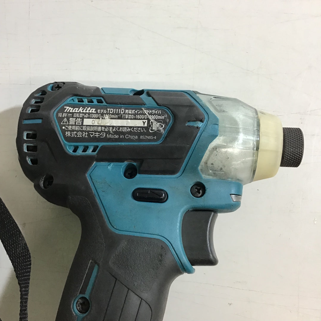 【中古品】☆マキタ makita 10.8V コードレスインパクトドライバー TD111DZ 【戸田店】