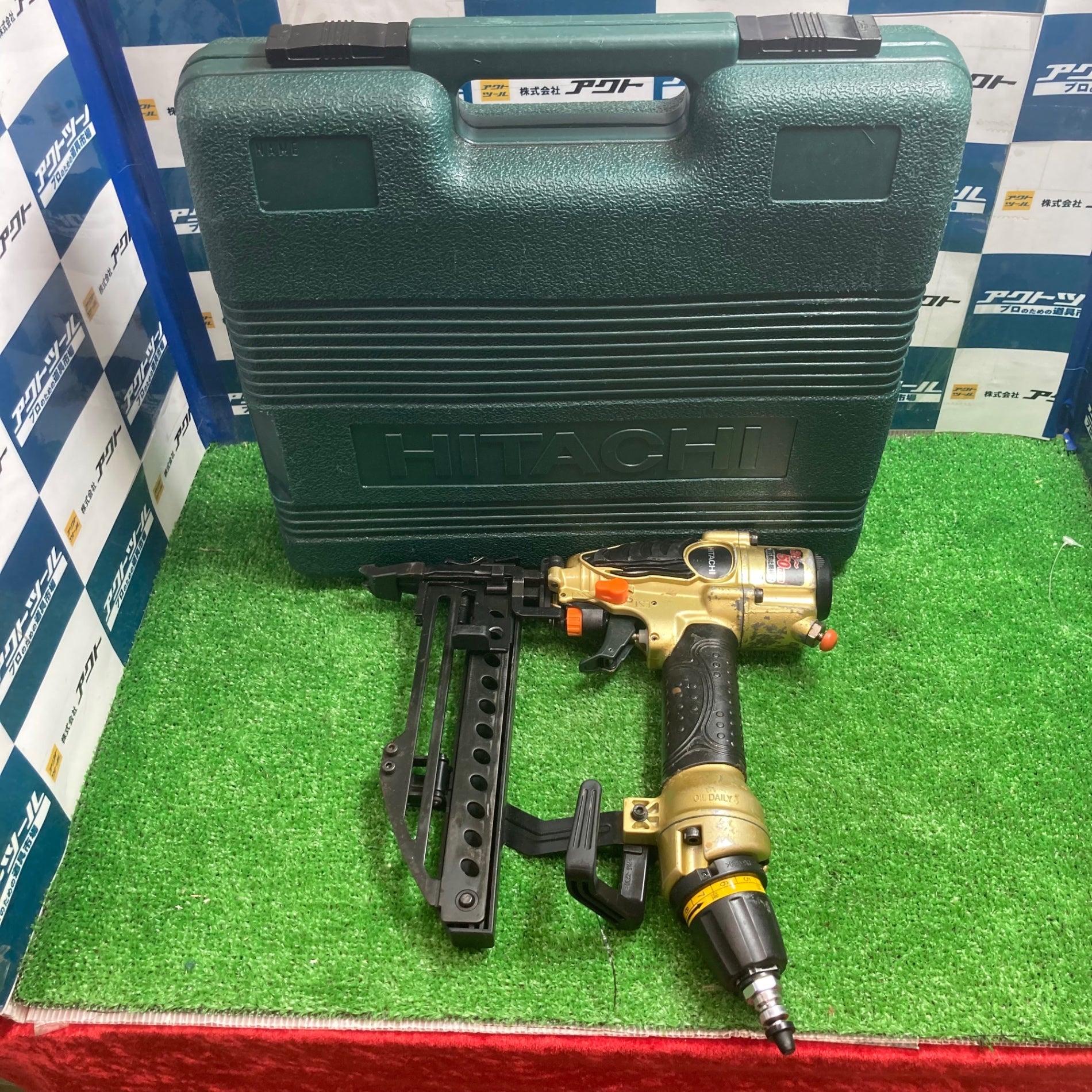 ☆ハイコーキ(HIKOKI ※旧:日立工機) 高圧フロアタッカ N5004HMF【草加