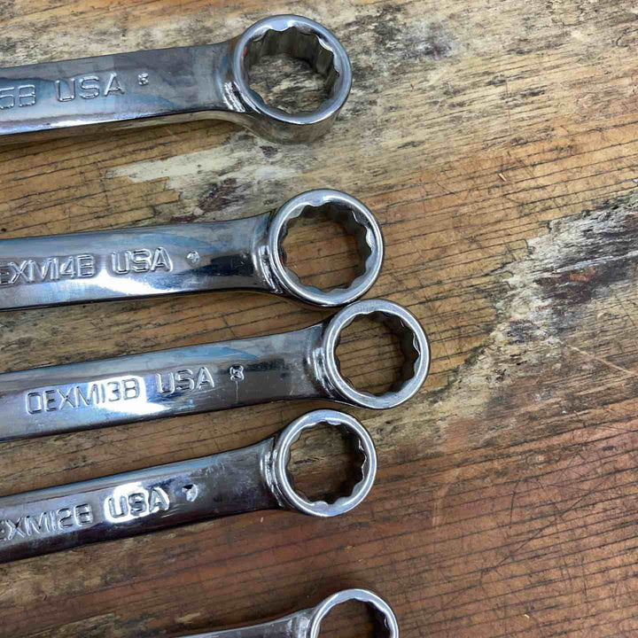 スナップオン(Snap-on) ショートコンビネーションレンチ 9本セット OEXM15B 14B 13B 12B 11B 10B 9B 8B 7B【柏店】