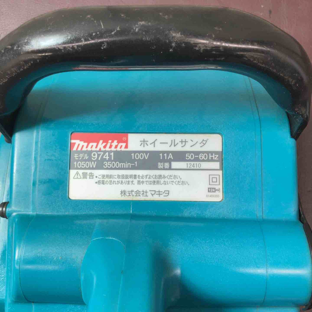 【中古品】 マキタ(makita) ホイールサンダ 9741 100ｖ電動研磨機 【東大和店】
