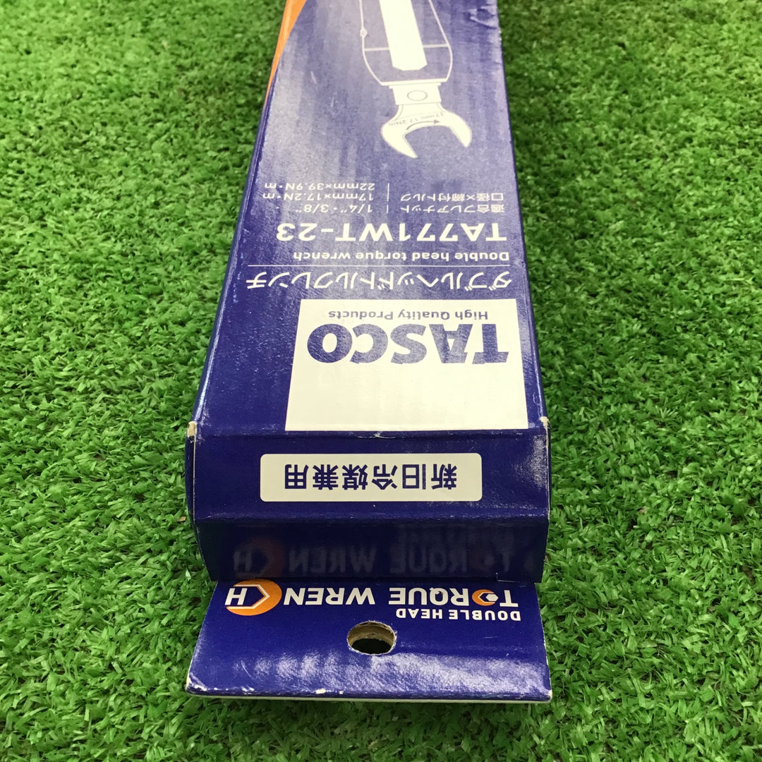 【未使用・新旧冷媒兼用】　タスコ TASCO ダブルヘッドトルクレンチ TA771WT-23 x2個セット 【桶川店】