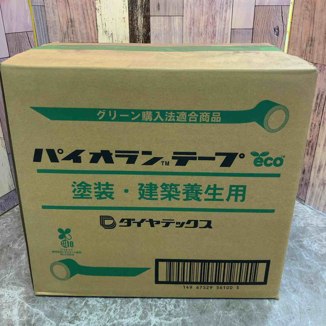 ◇ダイヤテックス パイオランクロス 養生用テープ 緑 100mm×25m Y-09-GR 18巻【八潮店】