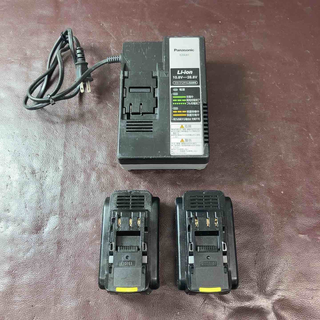 【中古品】 パナソニック(Panasonic) 充電式ドリルドライバ EZ7441LR2S-B 【東大和店】