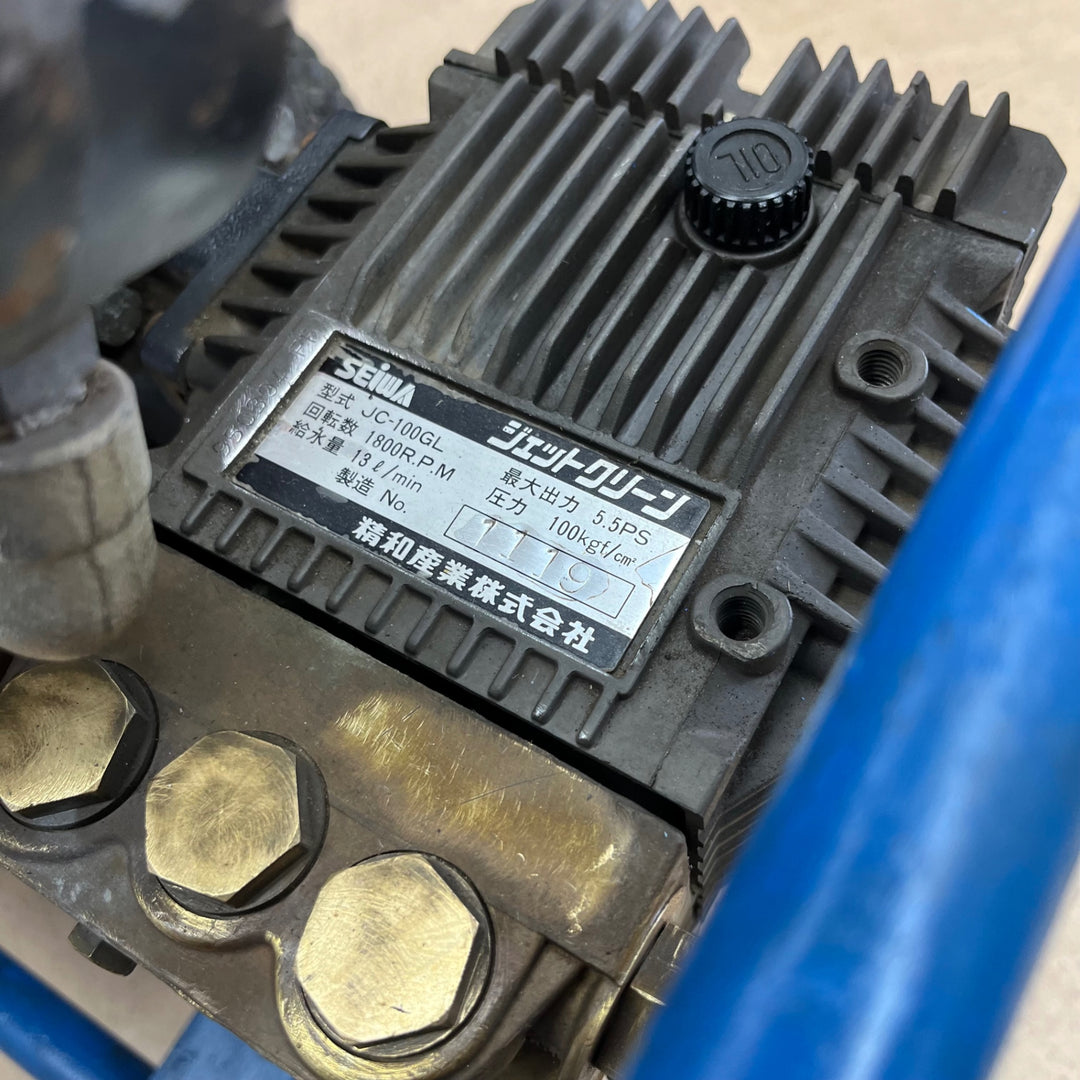 【中古品/店頭受取り限定】◇セイワ(SEIWA) エンジン高圧洗浄機 JC-100GL ガン・ホース付【東大和店】