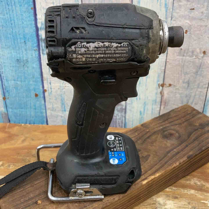 【中古品】★マキタ(makita) コードレスインパクトドライバー TD171DRGXB 18V フルセット【柏店】