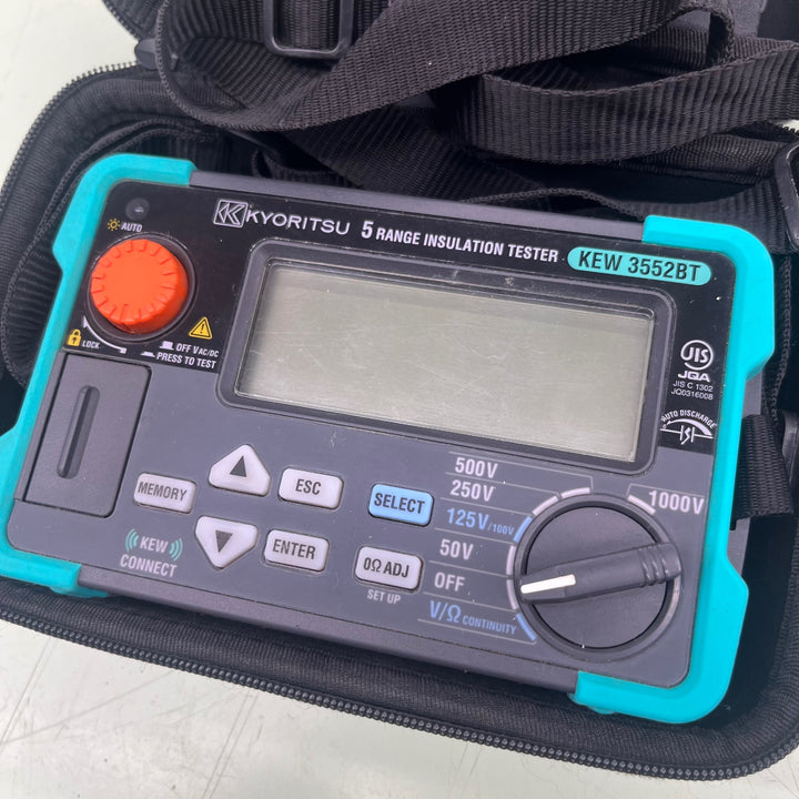 □共立 デジタル絶縁抵抗計 KEW3552BT【越谷店】