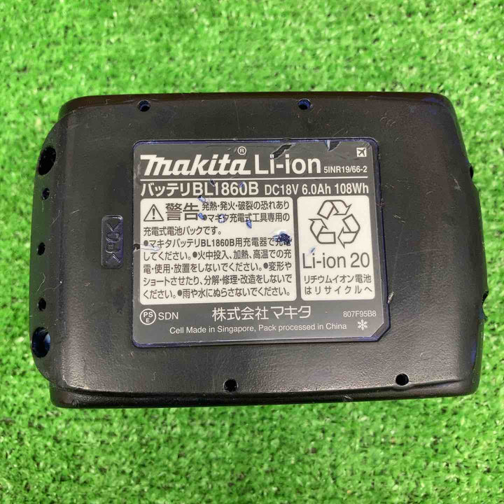 【中古品】 マキタ/makita リチウムイオンバッテリー 18V/6.0Ah BL1860B 【鴻巣店】