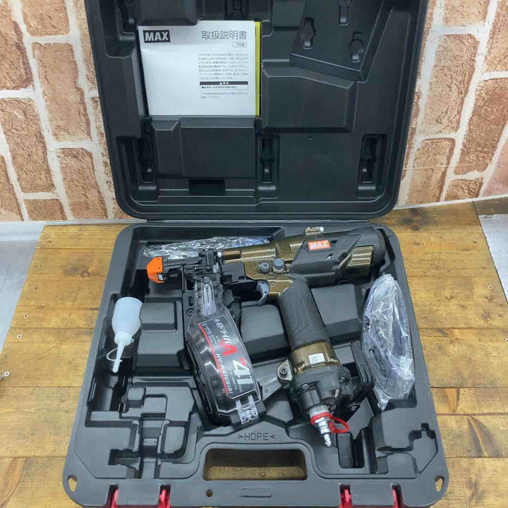 【中古】★マックス(MAX) ねじ打ち機 HV-R41G6(D)_アンバーオリーブ【所沢店】