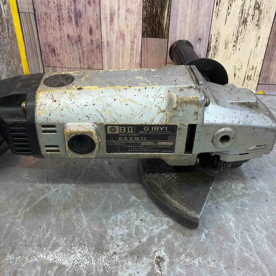 ◇ハイコーキ(HIKOKI ※旧:日立工機) 180mm 電子ディスクグラインダ G18Y1【八潮店】