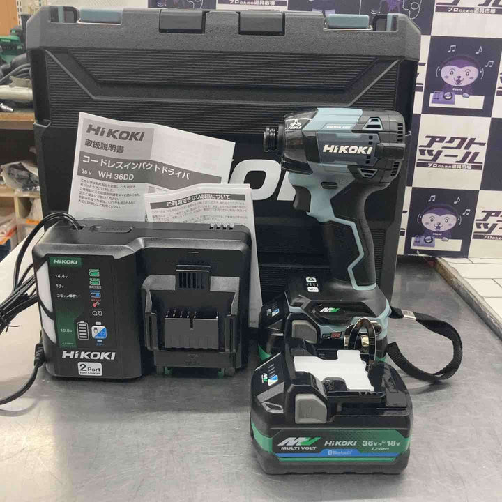 限定色★ハイコーキ(HIKOKI ※旧:日立工機) コードレスインパクトドライバー WH36DD(2XHSZ)(IG)【所沢店】