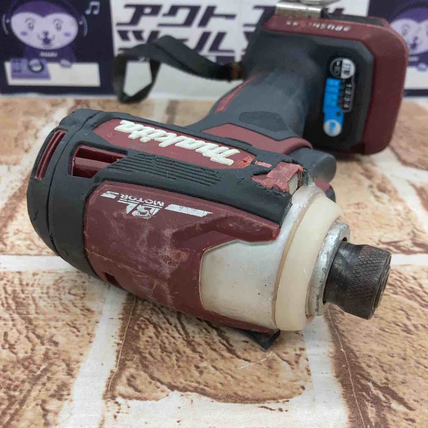 マキタ TD172DGXAR インパクトドライバー18V 赤 中古美品 フルセット【市川行徳店】【店頭取引限定】【中古】管理番号：ITH8VVDFT7EQ makita (マキタ) TD172DGXAR (TD172D) 充電式 インパクトドライバ 18V