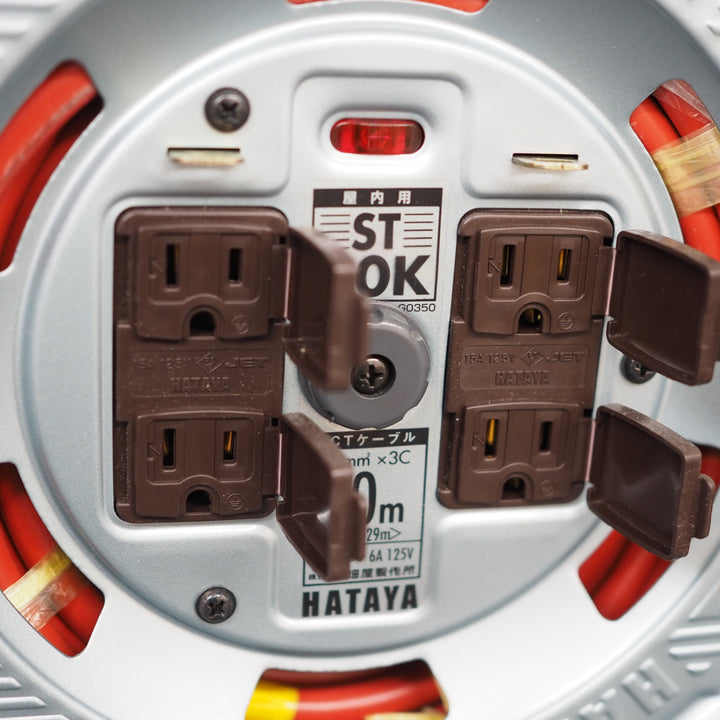 【未使用品】HATAYA/畑屋製作所 シンタイガーリール ST-30K 100V用 屋内用 2.0m㎡×3C×30m【鴻巣店】