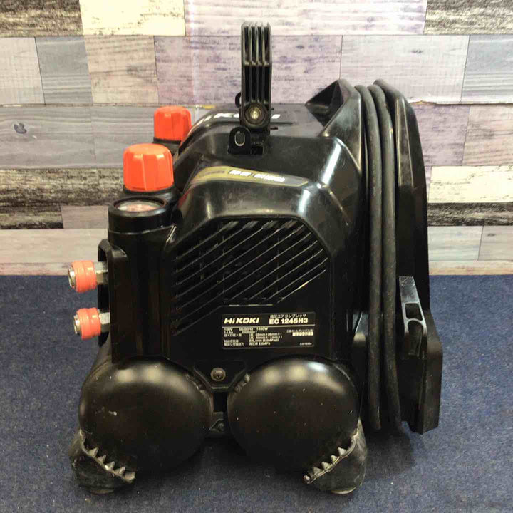 ★ハイコーキ(HIKOKI ※旧:日立工機) エアコンプレッサー EC1245H3(CS)【八潮店】