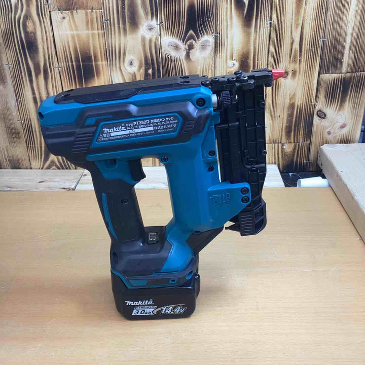 ★マキタ(makita) コードレスピンネイラ PT352DZK　14.4V3Ah付き 50回3/4【越谷店】