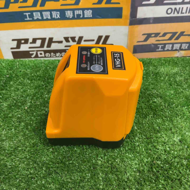アックスブレーン 受光器対応 アテ・ヨコグリーンレーザー墨出し器(収納ケース付) VHG-15【草加店】