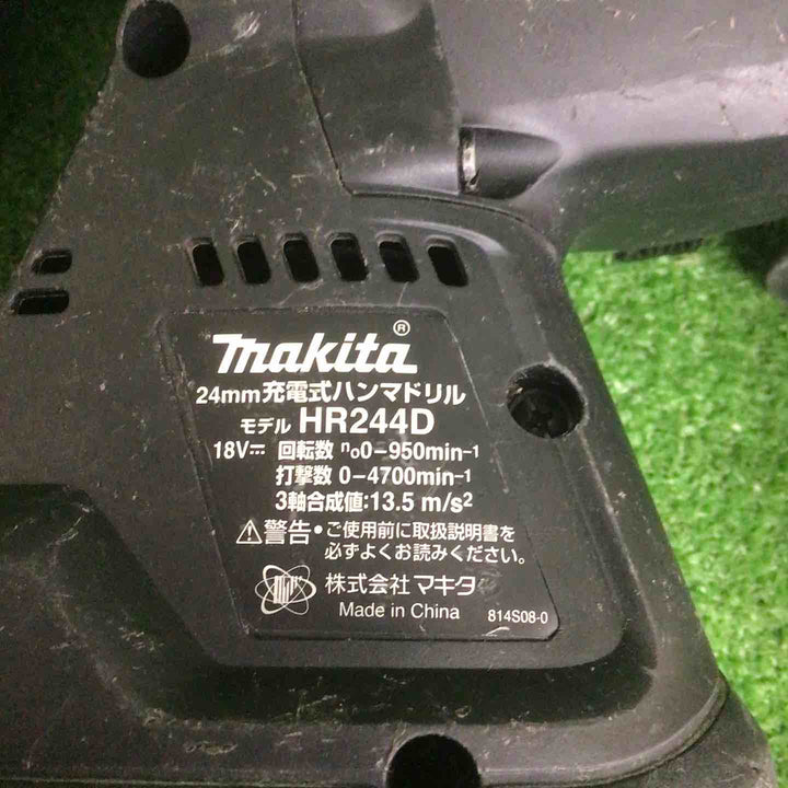 【現状品】 マキタ/makita コードレスハンマドリル HR244DZB 【鴻巣店】