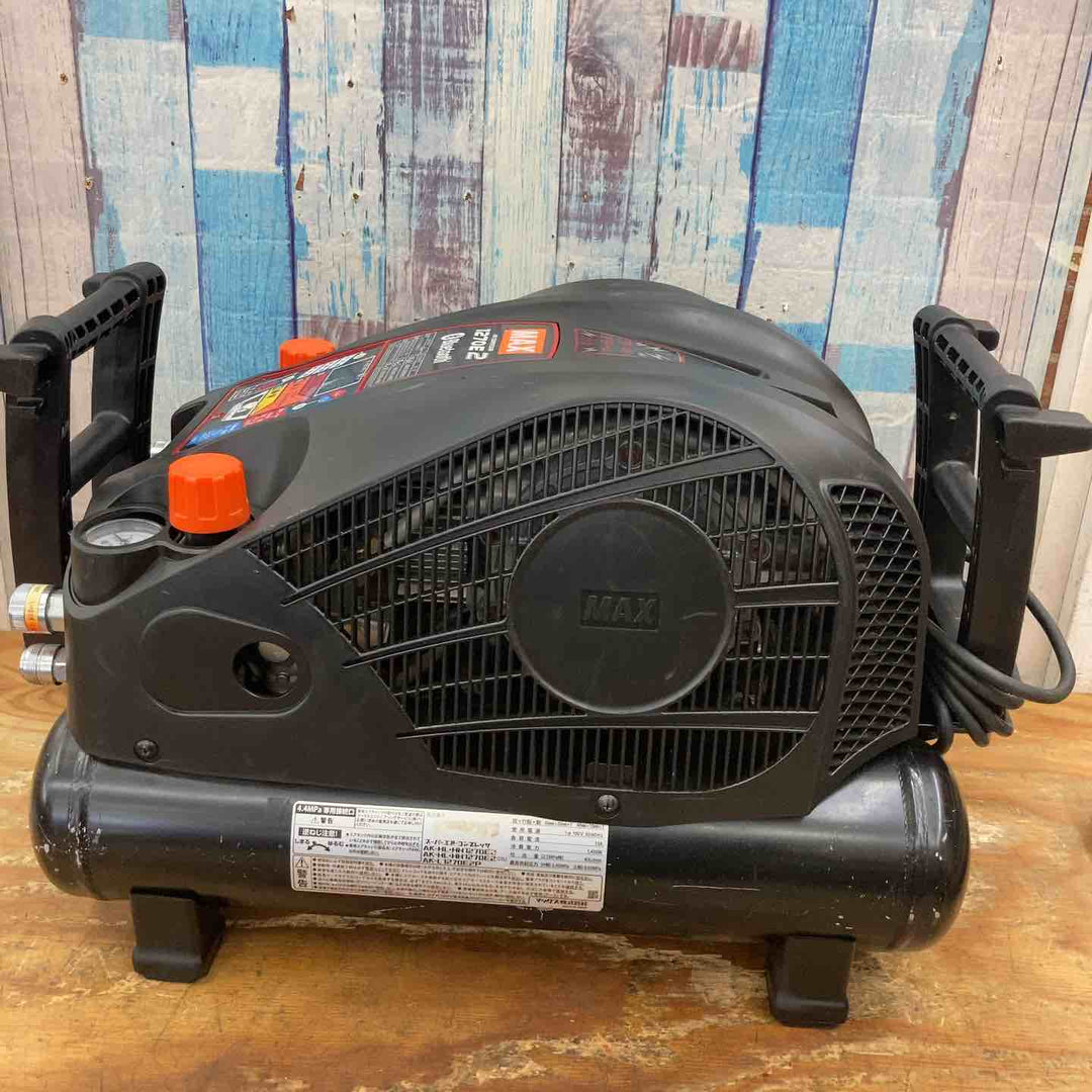★マックス(MAX) エアコンプレッサー AK-HH1270E2_ブラック【柏店】