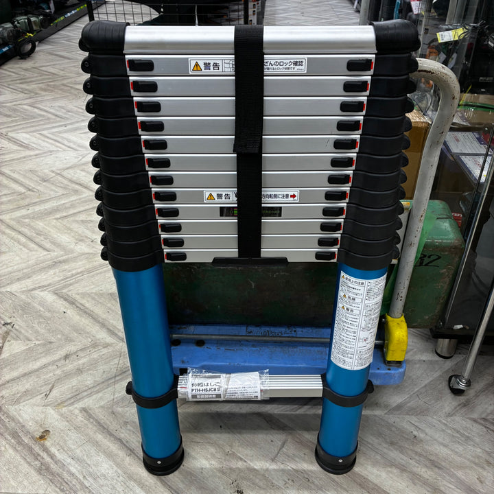 ◇ピカ(Pica) 伸縮はしご PTH-HS450JCB 最大4.55m スライダー 脚立【越谷店】