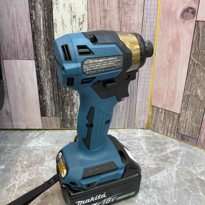 ☆マキタ(makita) コードレスインパクトドライバー TD173DGXPB LXT20周年記念限定カラー  プレミアムブルー【八潮店】