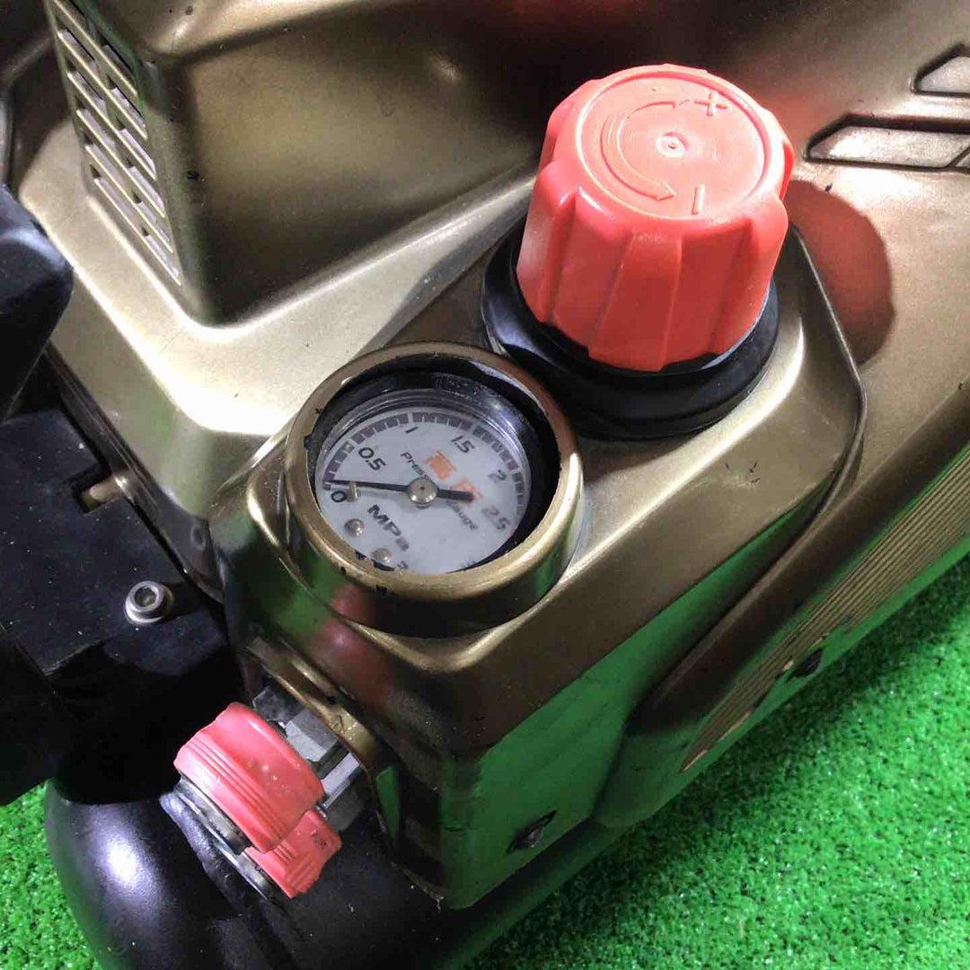 HiKOKI(ハイコーキ) 旧日立工機 釘打機用エアコンプレッサ タンク容量12L タンク内圧45気圧 高圧/一般圧対応 セキュリティ機能なし EC1445H3(TN(BG))ブラック＆ゴールド 限定販売色【川口店】