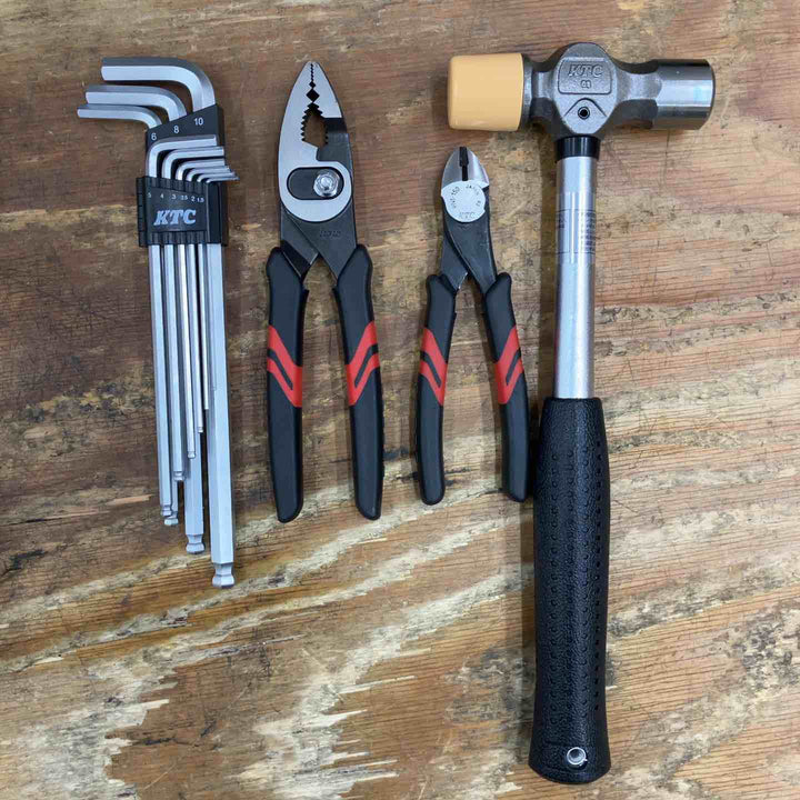 【美品】▲KTC(京都機械工具) ツールボックス ツールセット 工具箱 EKP-5  手工具多数 【柏店】