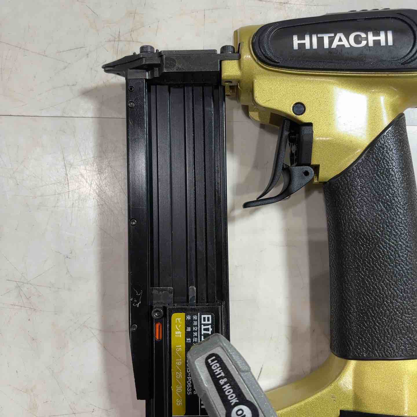 ☆ハイコーキ(HIKOKI ※旧:日立工機) 高圧ピンネイラ NP35H 動作確認