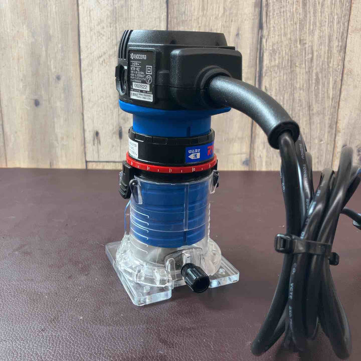 【中古品】 リョービ(RYOBI) 6mm トリマ MTR-42 京セラ(CYOCERA) 【東大和店】