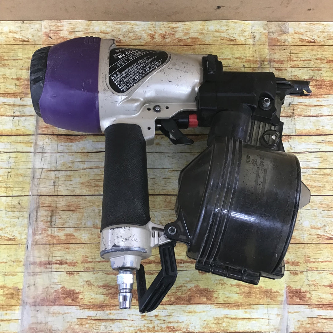★ハイコーキ(HIKOKI ※旧:日立工機) 常圧エア釘打ち機 NV65AJ【川崎店】