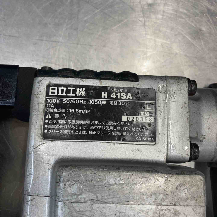 【中古品】 ハイコーキ(HIKOKI ※旧:日立工機) 電動ハンマ H41SA 【東大和店】