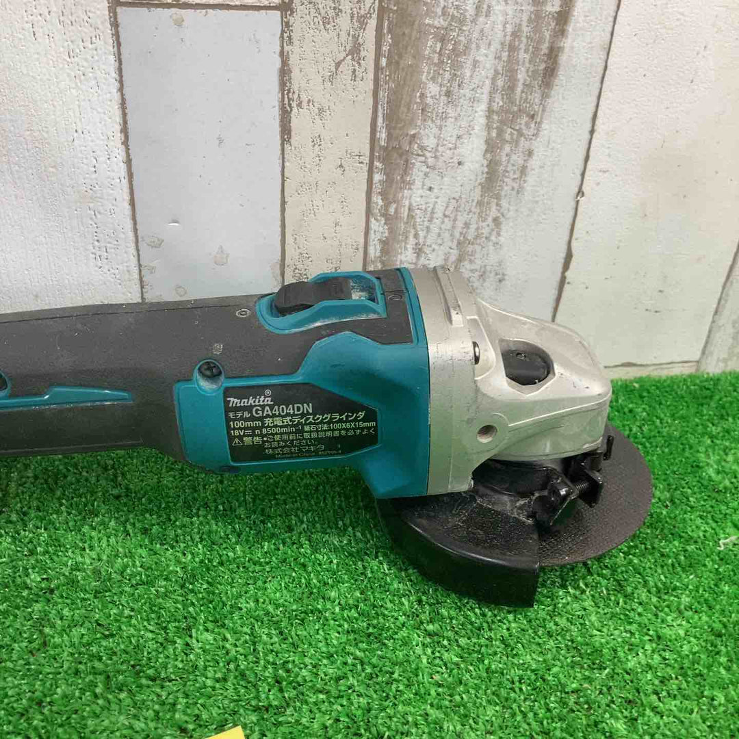 ☆マキタ(makita) 100mmコードレスディスクグラインダ GA404DZN (GA404DN)【町田店】