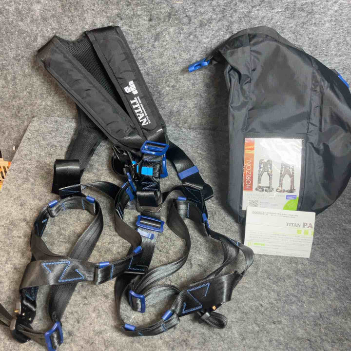 ◇タイタン(TITAN) 新規格 墜落制止用器具 パンゲアホライゾン PAHN-10A-BL-L【桶川店】