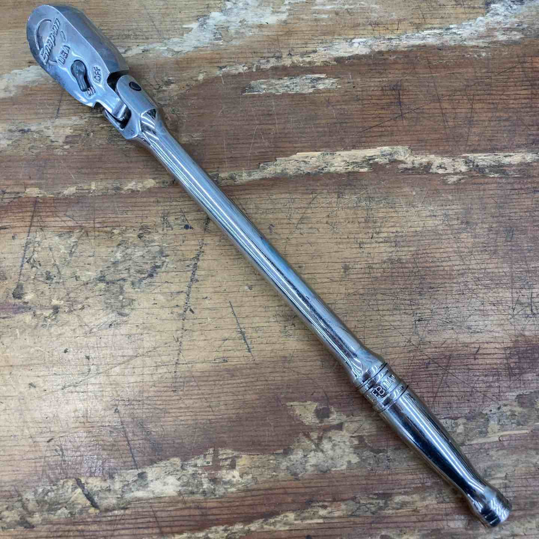 【中古品】▲スナップオン(Snap-on) 3/8sq 首振りラチェットハンドル フレキシブルラチェット FLF80A【柏店】