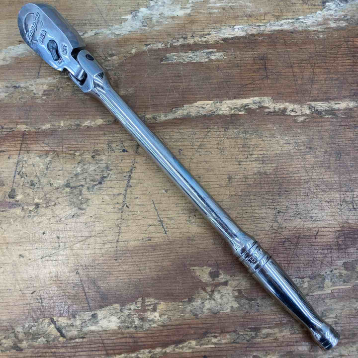 【中古品】▲スナップオン(Snap-on) 3/8sq 首振りラチェットハンドル フレキシブルラチェット FLF80A【柏店】
