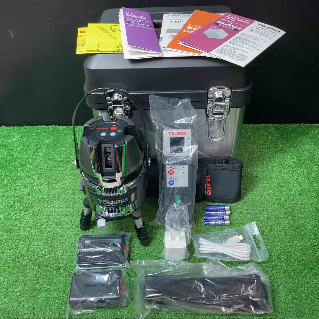 【未使用品(店頭展示品)】★タジマ(Tajima) グリーンレーザー墨出し器 ZEROG2L-KJC 矩十字・横全周【岩槻店】