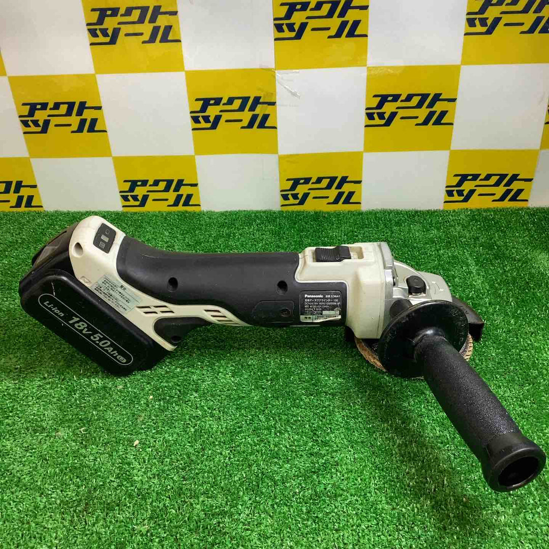 ☆パナソニック(Panasonic) 100mmコードレスディスクグラインダー  EZ46A1LJ2G-H【越谷店】