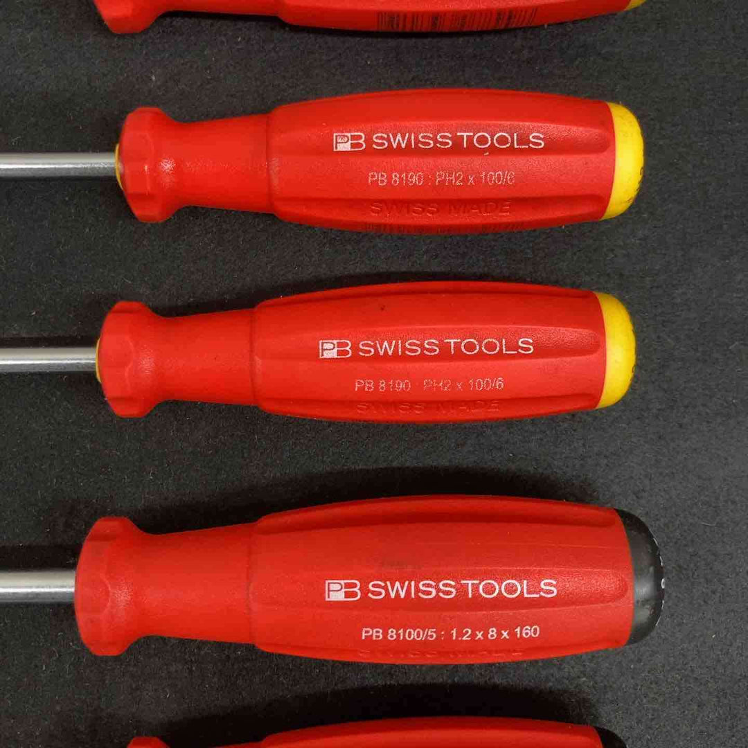 【中古品】PBスイスツール(PB SWISS TOOLS)プラス・マイナスドライバー 7本まとめ PB8190 PB8100 【東大和店】
