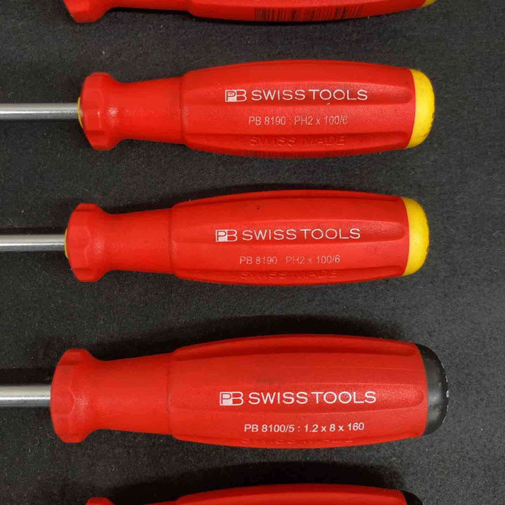 【中古品】PBスイスツール(PB SWISS TOOLS)プラス・マイナスドライバー 7本まとめ PB8190 PB8100 【東大和店】