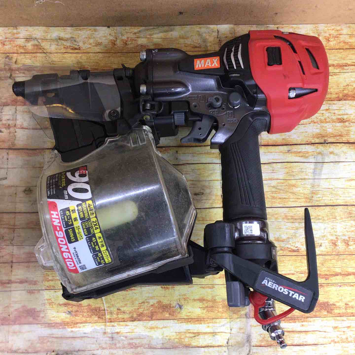 ★マックス(MAX) 高圧エア釘打ち機 HN-90N6(D)-G【川崎店】