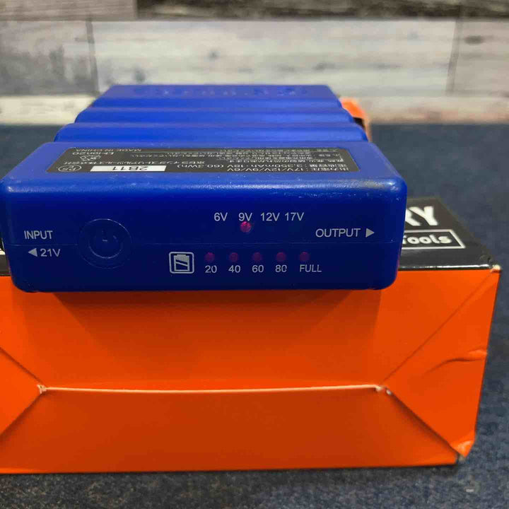 ◇BURTLE エアークラフト リチウムイオンバッテリー 春夏用 オーシャンブルー AC300【八潮店】